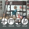 Hillsdale Furniture Twin Kids' Caspian Wood Loft Bed - 4 of 4