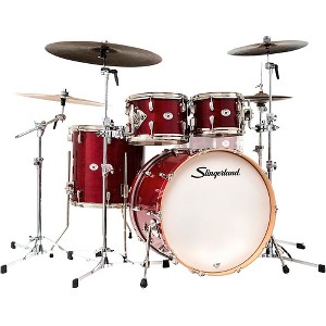 Slingerland Studio King 4-Piece Shell Pack with 22" Bass Drum Royal Crimson Lacquer - 1 of 4