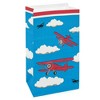 Juvale 36 Pack Small Airplane Birthday Goodie Bags for Kids Themed Party, Party Favors Bags, 5.1 x 8.7 In - 3 of 4