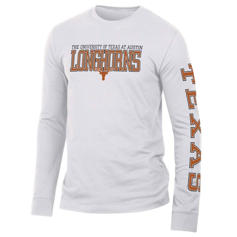 NCAA Texas Longhorns Men&#39;s Long Sleeve T-Shirt, 1 of 4