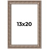 PosterPalooza | Ornate Gold Picture Frame - UV Acrylic, Foam Board Backing, Hanging Hardware - 2 of 4
