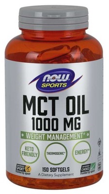 MCT Oil 1000 mg by Now Foods  -  150 Softgel