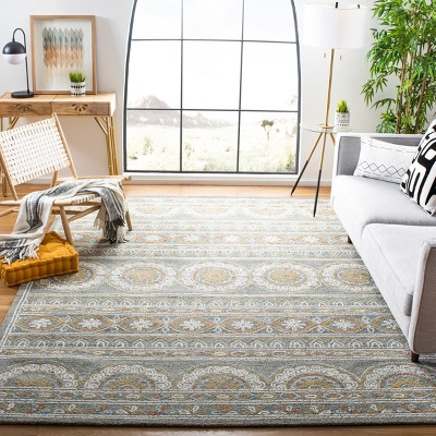 Blossom BLM609 Handmade Tufted Rug - Safavieh