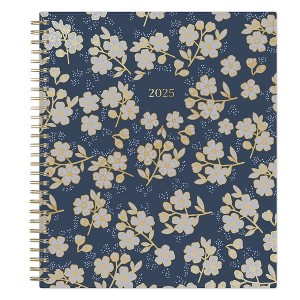 Marie Kondo for Blue Sky 2025 Monthly Planner 10.14"x8.15" Wirebound Hana Navy: Adult Agenda, Stationery, Tabs - 1 of 4