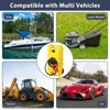 Fuel Caddy, 15 Gallon Tank - Heavy-Duty HDPE Fuel Storage with Leak-Proof Valves, Portable Wheels & High-Efficiency Siphon Pump - 3 of 4