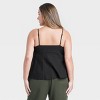 Women's Fit N Flare Linen Tank Top - A New Day™ - 2 of 3