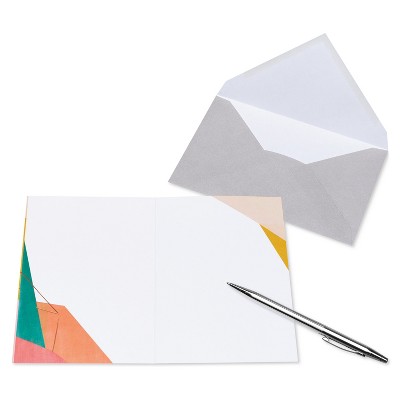 &#39;&#39;Geometric&#39; Thank You Card