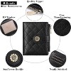 BEAFUP Women's Wallet,Slim RFID Blocking Bifold Wallet with Zipper Coin Pocket – PU Leather Compact Card Holder - 4 of 4