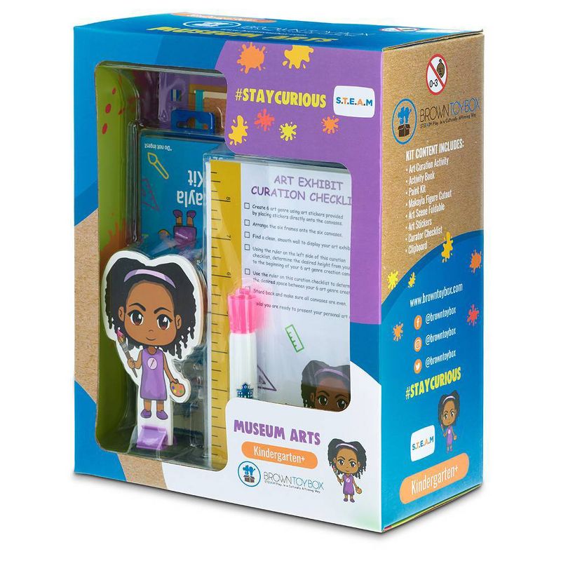 Brown Toy Box Makayla Museum Arts STEAM Kit, 1 of 14