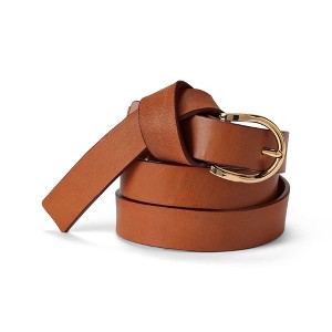 Lands' End Women's Leather Knot Belt : Target