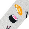 Crazy Socks, Sushi, Funny Novelty Socks, Large - 4 of 4