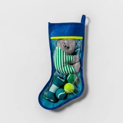 Dog Toy Stocking - Blue - XS/S - 6pk - Boots & Barkley™