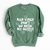 Simply Sage Market S.W.Smiley Don't Go With My Outfit Smiley Faces Sweatshirt - 2 of 4
