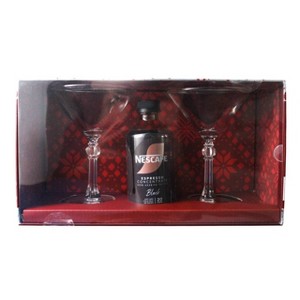 Nescafe Espresso Concentrate and Martini Glasses Set - 10oz/3pc - 1 of 4