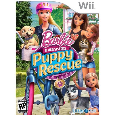 Barbie and Her Sisters: Puppy Rescue - Nintendo Wii