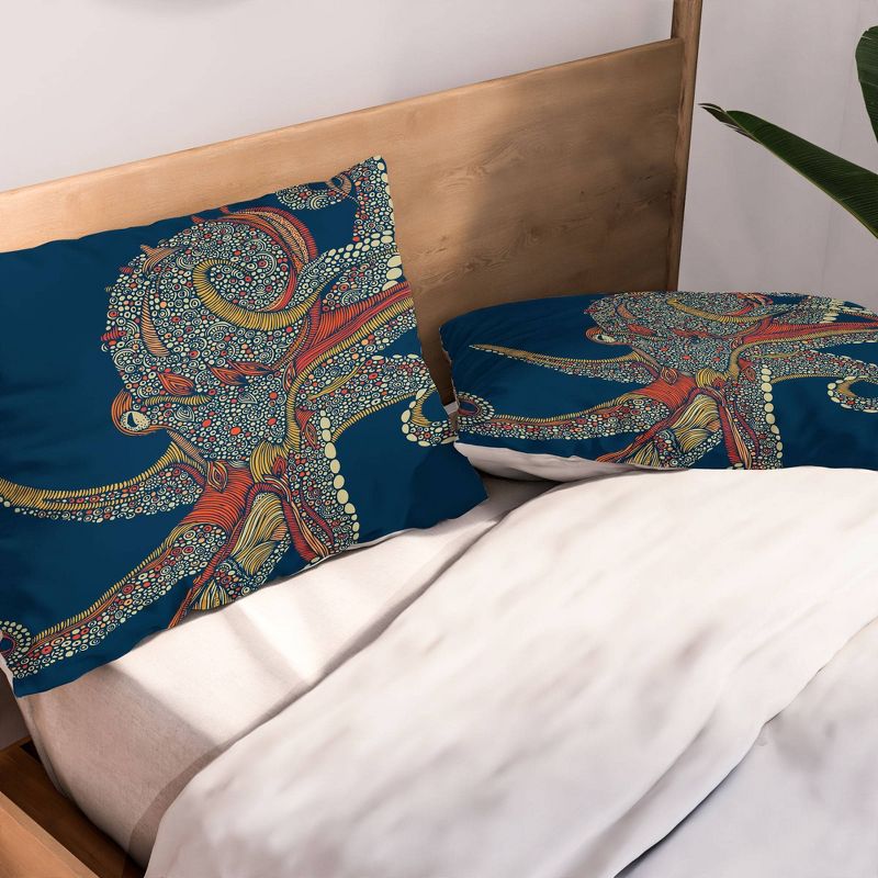 Valentina Ramos Octopus Pillow Shams - Deny Designs, 4 of 6