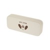 Unique Bargains Eyeglasses Case 6.5"x2.56"x1.34" Beige 1 Pc - 2 of 4