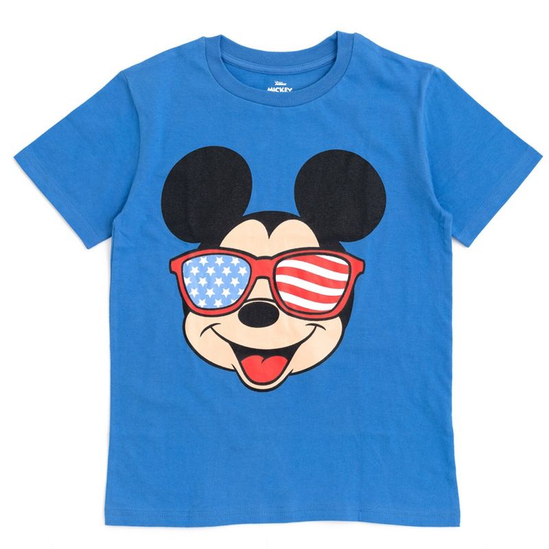 Disney Mickey Mouse T-Shirt Toddler to Big Kid - Valentine's Day, St. Patrick's Day, July 4th, Christmas, Halloween, 1 of 8