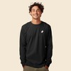 Dalix Ghost Embroidered Long Sleeve Tee Lightweight Soft Cotton Shirt Mens - 2 of 4