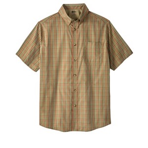 KingSize Short Sleeve Wrinkle Resistant Sport Shirt - 1 of 4