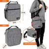OPUX Insulated Lunch Box, Soft School Cooler Bag Kids Boys Girls, Leakproof Reusable Compact Small Pail Tote Men Women Adult Work - 3 of 4