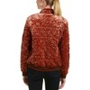 Women's Quilted Velvet Bomber Jacket - BERNARDO - 2 of 4