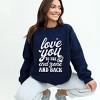 Simply Sage Market Women's Graphic Sweatshirt To The End Zone And Back - 2 of 4
