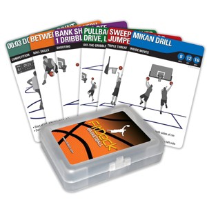 FitDeck Basketball Exercise Playing Cards - 1 of 2