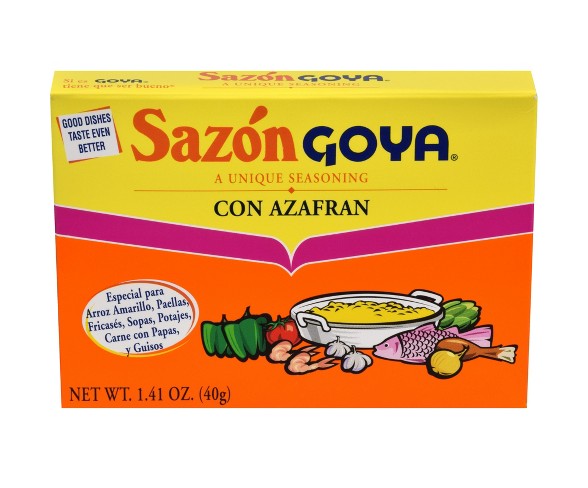 Goya Sazon con Azafran 1.41 oz