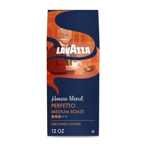 Lavazza House Blend Perfetto Ground Coffee, Medium Roast, 100% Arabica, 12 oz Bag (Pack of 6) - 1 of 4