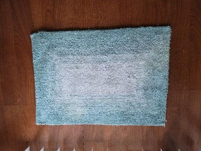 Home Dynamix Ombre Element Machine Washable Bath Mat Navy