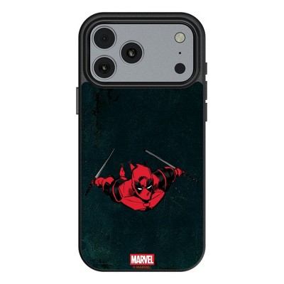 Marvel Deadpool Badge MagSafe Compatible Cell Phone Case for Apple iPhone 17 Series
