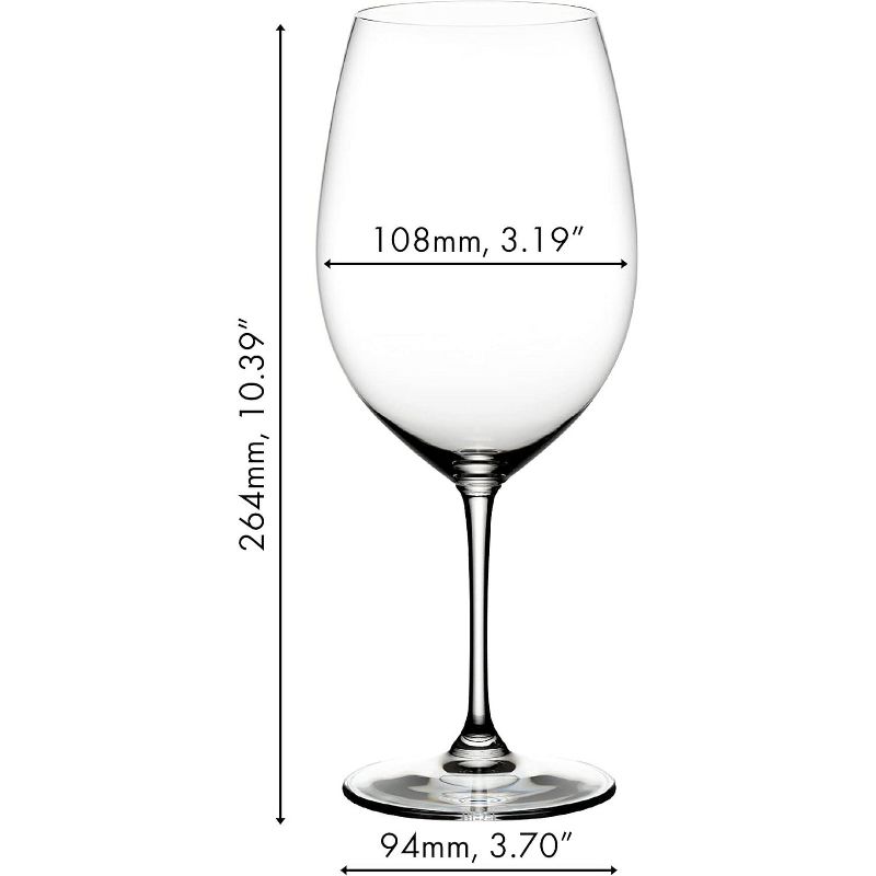 Riedel Glass Vinum XL Cabernet Sauvignon Set of 2, 2 of 8