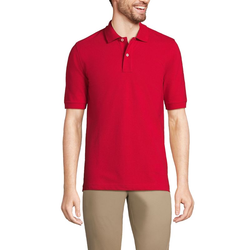 Lands' End Men's Short Sleeve Comfort-First Mesh Polo Shirt, 1 of 3