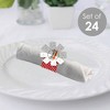 Big Dot of Happiness Teacher Retirement - Happy Retirement Party Paper Napkin Holder - Napkin Rings - Set of 24 - 2 of 4