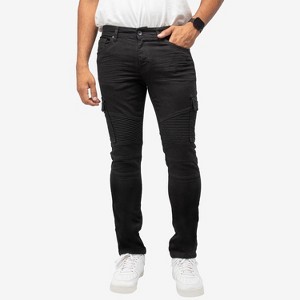 RAW X Men's Stretch Rip and Repair Jeans - 1 of 4