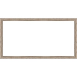 Amanti Art Hardwood Wedge Mocha Framed Dry Erase Magnetic Board - 1 of 4