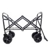 Vynxaria Minimeetall Collapsible Wagon Cart - Heavy-Duty Utility Cart for All Your Adventures - 3 of 4