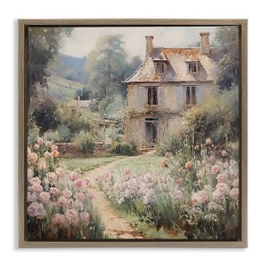 Stupell Industries French Garden Cottage, 18" x 18" - 1 of 4