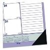 2022-2023 Blueline 21.25" x 16" Academic Monthly Desk Pad Calendar White/Blue/Green (REDCA181731) - 2 of 4