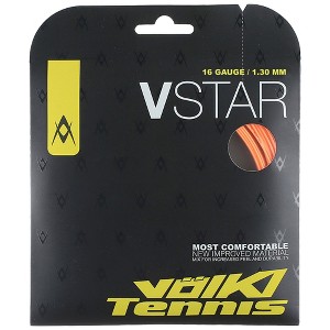 VOLKL V-Star | Tennis Racquet String | Spin & Control | Smooth Finish Co-Polymer String - 1 of 1