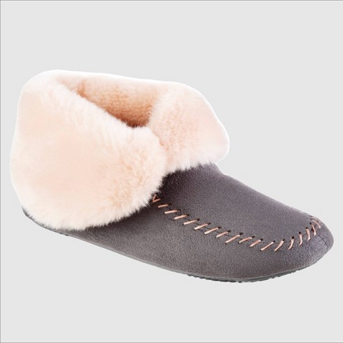 Isotoner hot sale bootie slippers