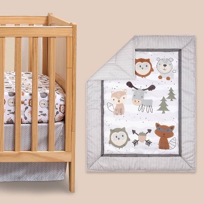 Woodland baby crib bedding sales set