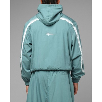 LOITER Mens Spray Day Track Jacket - Teal S — фото 2