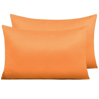 2 Pack Satin Zippered Pillowcases for Hair and Skin - NTBAY