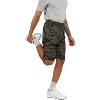 Ultra Performance 5 Pack Mens Athletic Running Shorts, Basketball Gym Workout Shorts for Men with Zippered Pockets - 3 of 4