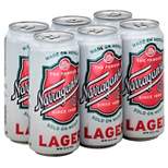 Narragansett Lager Beer - 6pk/16 fl oz Cans