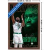 Trends International NBA Boston Celtics - Jaylen Brown 25 Framed Wall Poster Prints - 3 of 4