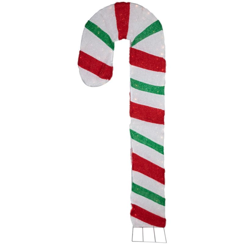 Northlight 7' Lighted Double Candy Cane Archway Outdoor Christmas Decoration, 4 of 7