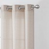 VCNY Home Hannah Grid Waffle Light Filtering Panel Pair - 2 of 4